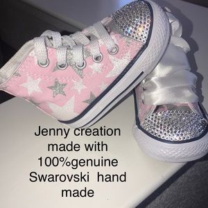 Converse baby with Swarovski